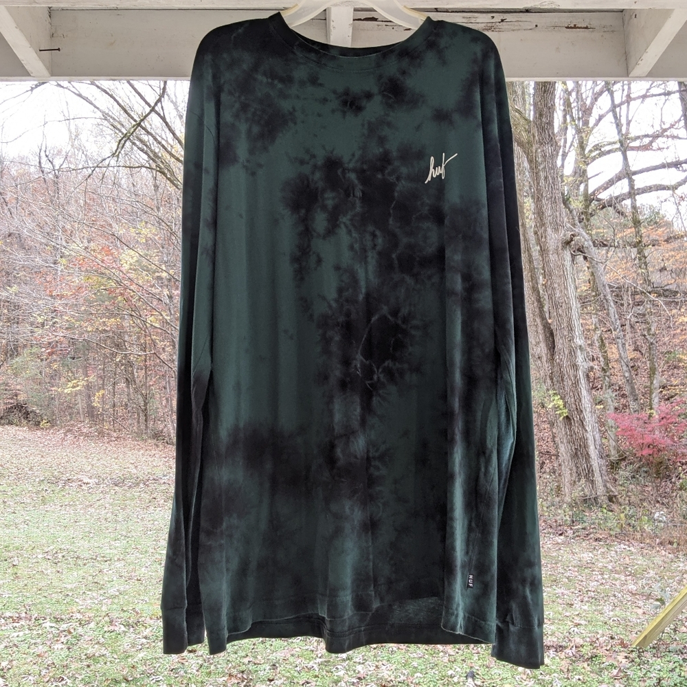 HUF marbled shirt